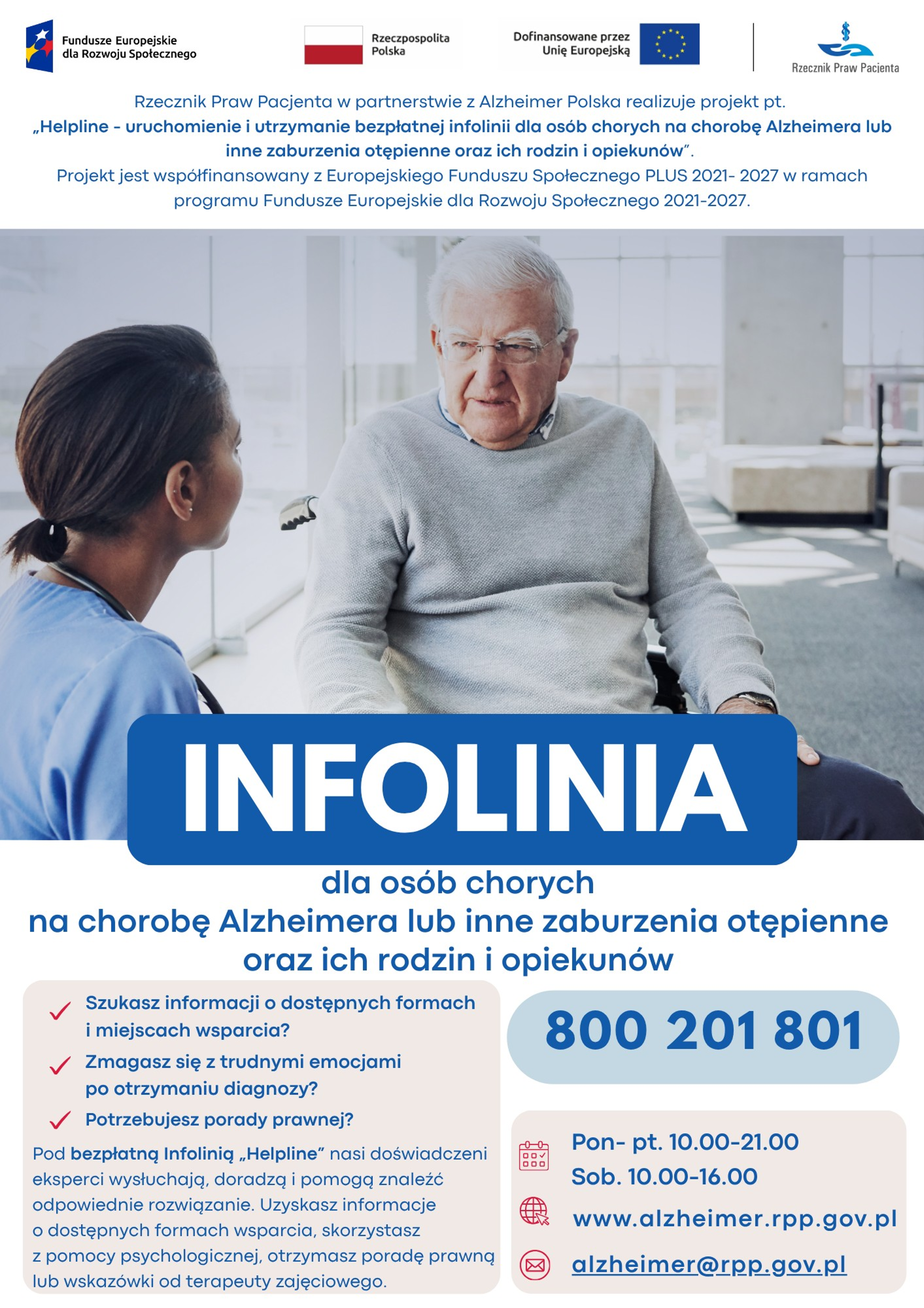 Infolinia dla chorych