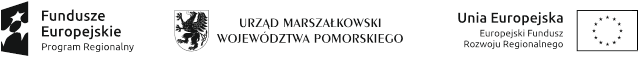 Logotypy unijne i Urzędu Marszalkowskiego